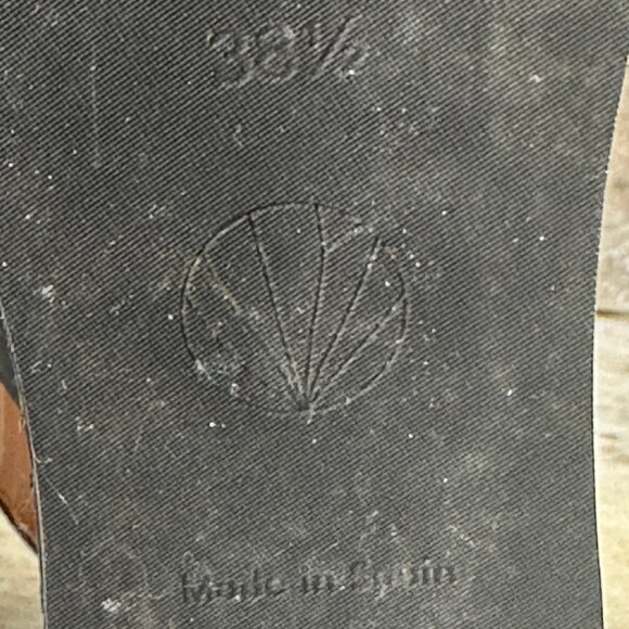 Coclico Leonora Wedge Sandals in black, size 38.5 ~ pre-owned - Picture 8 of 9